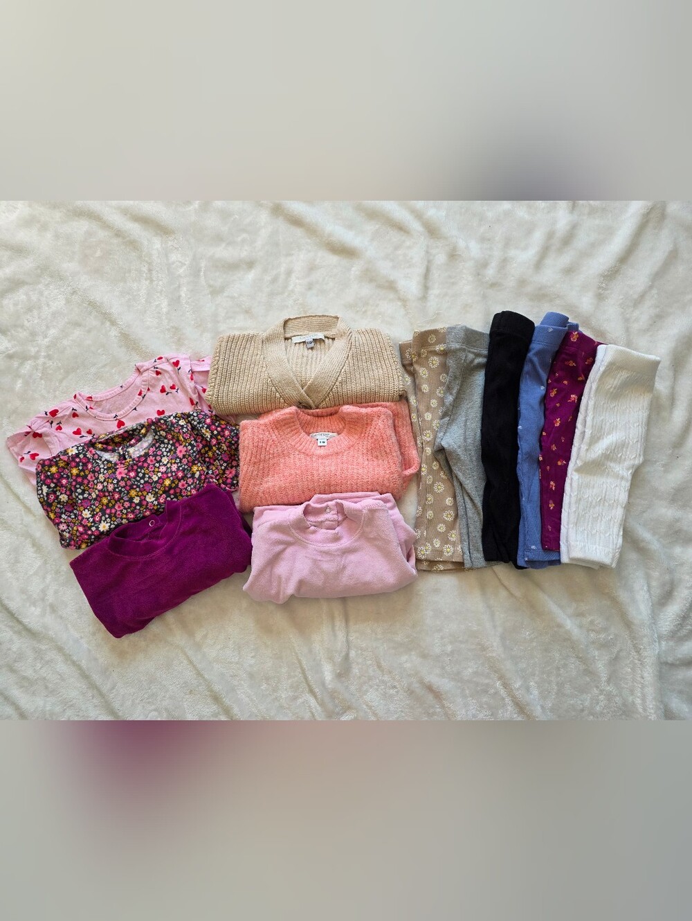 Baby Girl Clothing Lot 3-6 Months – George (12 Pieces)